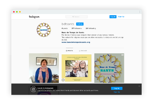 Portada Instagram BdT de Sants